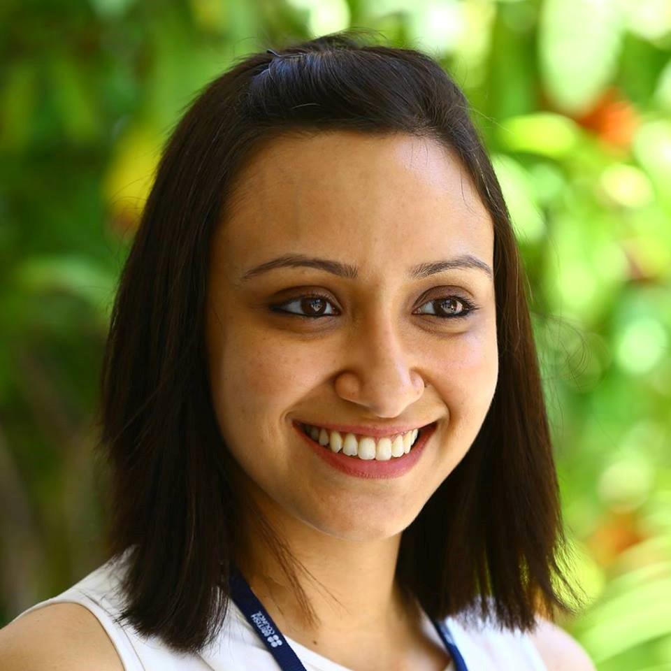 image of a girl smiling
